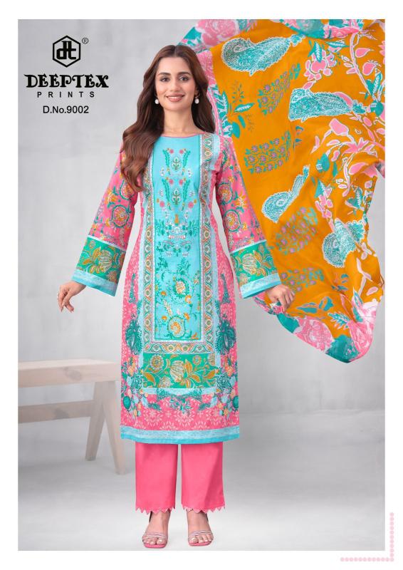 Deeptex roohi zara vol-9 cotton dress material wholesale shop